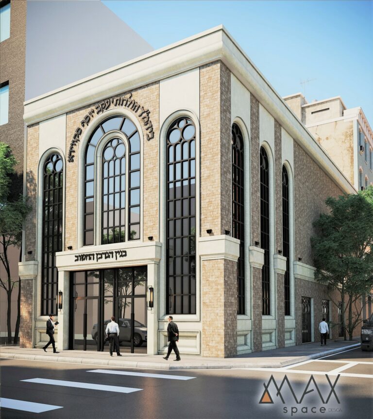 Gorgeous Boro Park Shul in the works!